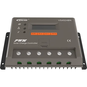 EPEVER VS4524BN 45A Контроллер с экраном От сетевого модуля PWM Контроллер Солнечного зарядного устройства для Солнечной энергетической системы