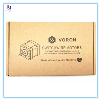 Voron Switchwire Специальный комплект двигателей LDO Для 3D-принтера Voron SW X/Y/Z Комплект Шаговых двигателей 42STH20-1004AS 42STH40-1684AC