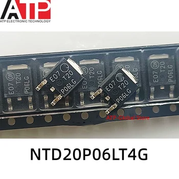 10ШТ NTD20P06LT4G T20P06LG SOT-252 NTD20P06 Оригинальный набор интегральных микросхем