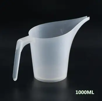 Пластиковый Наконечник для Рта Пластиковый Мерный Кувшин Чашка С Градуированной поверхностью Для Приготовления Пищи Кухонный инструмент для выпечки Большой Емкости SN367