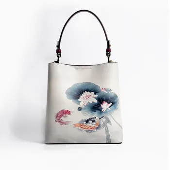 Универсальная сумка-мешок 2023, Новый тренд, женская роскошная сумка большой емкости, кожаная сумка-мессенджер на одно плечо, универсальная