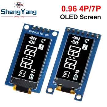 0,96 дюймовый OLED-дисплей 64 × 128 ЖК-модуль SSD1107 LCD 0,96 
