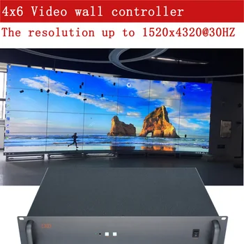 Видеостенный контроллер 4x6, разрешение до 11520x4320 при 30 Гц, TK-GT0420