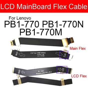 ЖК-плата Основная плата Гибкий Кабель Для Lenovo PB1-770 770N 770M ЖК-дисплей Подключение USB Flex Лента Замена Планшета Ремонт