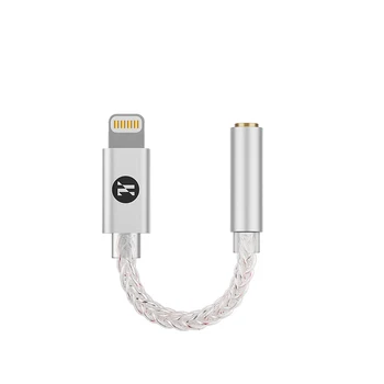 JCALLY JM35L USB Light-ning к кабелю 3,5 мм DAC ES9038Q2M Адаптер Hi-Fi Декодирующий Усилитель Цифровой Аудиокабель 32 бит/384 кГц