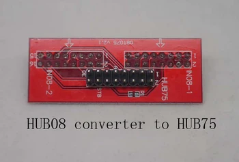 Плата преобразователя HUB08 в HUB75; Плата адаптера платы управления со светодиодным дисплеем P3-P10