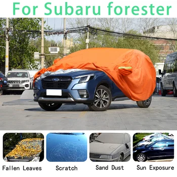 Для Subaru forester Водонепроницаемые автомобильные чехлы супер защита от солнца, пыли, дождя, автомобиля, предотвращения града, автоматической защиты