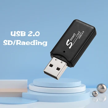 Устройство чтения SD-карт USB конвертер Устройство чтения смарт-карт USB Lector Устройство чтения карт памяти SD для смарт-карт TF USB Cardreader