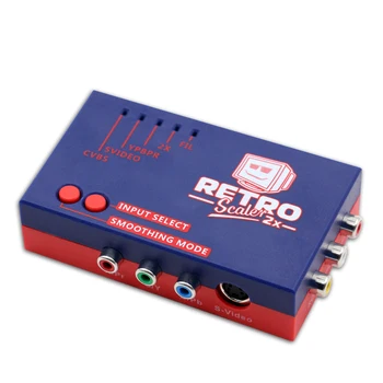 RetroScaler2X A / V-Совместимый конвертер HDMI Для SEGA Dreamcast/Saturn Line Doubler 2X Для игровой консоли N64/PS2 Everdrive NES