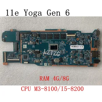 Используется Для Lenovo ThinkPad 11e Yoga Gen 6 Материнская плата ноутбука DA0LIAMD8G процессор M3-8100/I5-8200 Оперативная память 4G/8G 100% Протестирована нормально