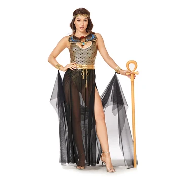 Костюм арабской королевы Клеопатры, египетской богини, сексуальные костюмы для косплея на Хэллоуин для женщин