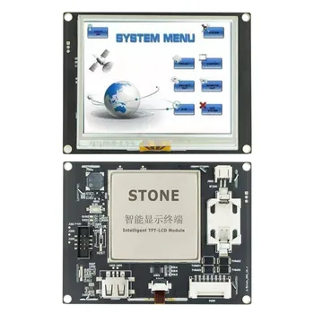 Каменный 3,5-дюймовый ЖК-экран с текстовым дисплеем, отображением изображений, кривым дисплеем, а также сенсорной функцией, функцией видео и аудио и т.д.