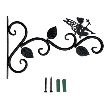 Настенная вешалка для цветочных горшков, Балконные крючки, Подвесной фонарь, Кронштейн для плантатора