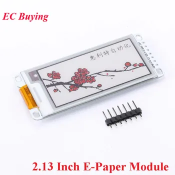 2,13 Дюймовый Модуль электронной Бумаги E-Ink Дисплей Экранный Модуль Для Arduino E Paper E Ink ePaper Черный, Красный, Белый Цвет SPI Электронный DIY