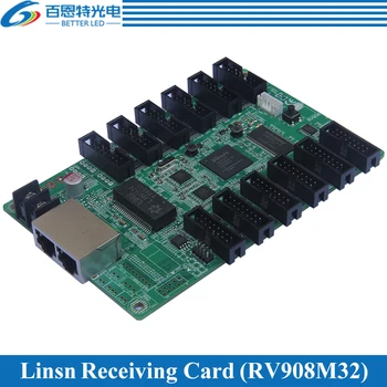 Linsn RV908 (RV908M32) Система управления светодиодным дисплеем, поддерживающая статическую приемную карту, 1/2, 1/4, 1/8, 1/16, 1/32 Сканирование, работа с TS802D