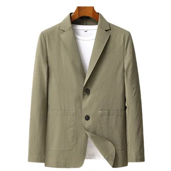 7063-2023 костюм мужская куртка тонкий маленький костюм четыре сезона профессиональные костюмы