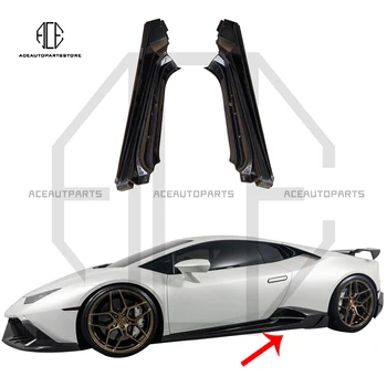 Для Lamborghini huracan lp580 обвес из углеродного волокна для lp580 lp610 переднего заднего бампера боковые юбки M Style