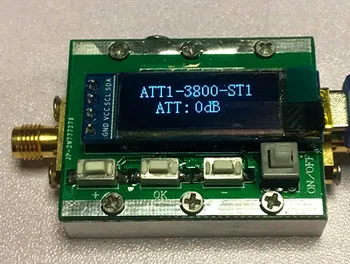 1-3800 МГц RF Программируемый аттенюатор 0-31 дБ регулируемый выходной усилитель радиочастоты 50 Ом