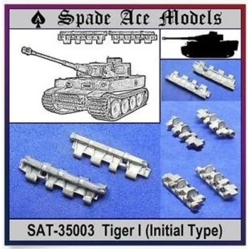 Модели Spade Ace SAT-35003 в масштабе 1/35 Германия Tiger I Начальный тип металлической гусеницы