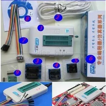 Универсальный USB-программатор EEPROM Flash SPI BIOS 24/25/BR90/93 5000 + ЧИПОВ SP8-A