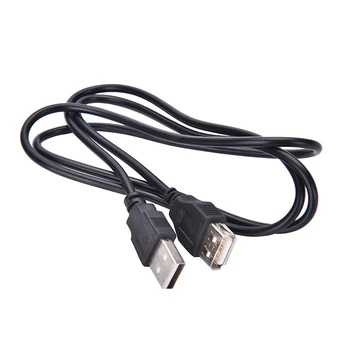 Удлинительный кабель USB 2.0 длиной 1,5 м Подсоединяет штекерную вилку к гнездовой розетке Короткое замыкание