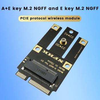 A + E E Ключ M.2 NGFF Wi-Fi беспроводная карта для MINI PCIE WiFi адаптер