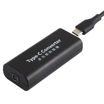 Разъем питания постоянного тока 4,5 x 3,0 мм для подключения к адаптеру питания USB-C/Type C с 15-сантиметровым кабелем USB-C/Type C.