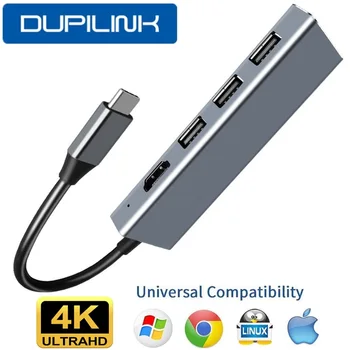 7в1 USB C Концентратор Для Huawei Mate 40 Pro Type C, совместимый с HDMI, PD 60 Вт зарядный концентратор USB-C для SD/TF USB-концентратор, устройство чтения HD-карт