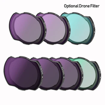 K & F Concept Фильтр для Дрона DJI Avata Фильтр UV/CPL/ND4/ND8/ND16/ND32/ND64 Водонепроницаемая Зеленая Пленочная Камера DJI Линзы Аксессуары