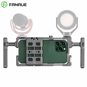 FANAUE Mobile Smartphone Video Rig Карданный Ручной Стабилизатор Для Камеры мобильного телефона, Подставки для кино- и телевизионной съемки Small