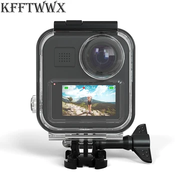 Аксессуары KFFTWWX для Gopro Max Водонепроницаемый чехол для дайвинга Защитный для подводного погружения Сенсорный экран для аксессуаров GoPro