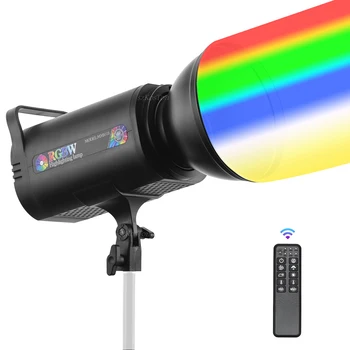 RGB светодиодный Видеосигнал с дистанционным управлением Крепление Bowens для фотосъемки на открытом воздухе COB Дневной свет для студийной видеозаписи