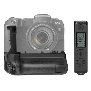 Вертикальная батарейная ручка Neewer, замена для BG-E22, работает с аккумулятором LP-E6N/LP-E6NH для беззеркальной цифровой камеры Canon EOS R.