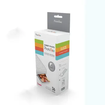 home цветная бумага для фотопринтера для мини портативного ручного фотопринтера для печати без чернил PhotoBee Фотобумага Android IOS # R25