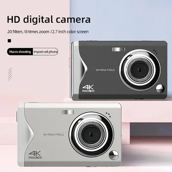 Цифровая камера начального уровня с автофокусировкой 4K UHD 48-Мегапиксельный Видеомагнитофон с 8-кратным зумом