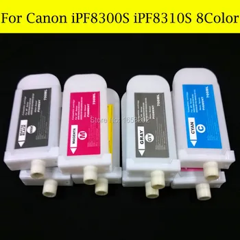 8 Цветов/Комплект Чернильный картридж PFI-704 Для Canon PFI704 Для принтера Canon iPF8300/8310 PF83