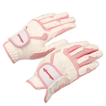 Перчатки для гольфа женские, для тонких рук, износостойкие, дышащие, из микрофибры, нескользящие