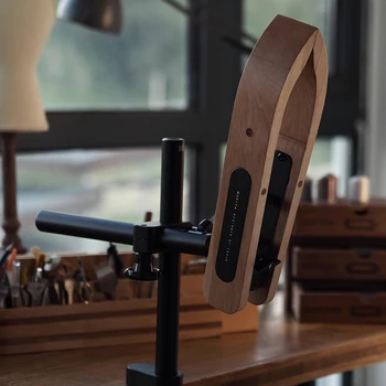 MAXITA Кожаный Зажим Для ручного Шитья DIY Handmade Leathercraft Рабочее Приспособление Для Сшивания Фиксированного Насыщения Черный Орех Вишневое Дерево Опционально