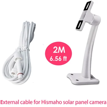 Удлинительный кабель длиной 2 м и кронштейн для камеры HISMAHO Solar Panel Battery