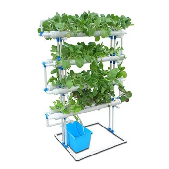 Система выращивания Гидропоники Оборудование Для Беспочвенного Выращивания Гидропонная Рама Сеялка Для посадки Овощей Вертикальная Аэробная Система