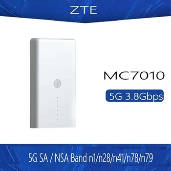Новый ZTE MC7010 5G/4G CPE Беспроводной Маршрутизатор Мобильный Портативный Wifi Беспроводная Сетевая Карта Безлимитная Автомобильная Карта ZTE 5G Открытый CPE