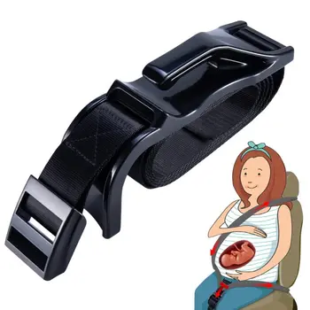 Регулятор ремня безопасности для беременных - Накладной ремень безопасности для беременных женщин Защищает будущего ребенка - Автомобильный декомпрессионный ремень безопасности