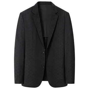 5872-Высококачественный деловой костюм для отдыха, мужская куртка, тонкий маленький костюм, профессиональные костюмы на четыре сезона