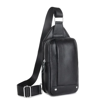 AETOO Новая повседневная сумка из воловьей кожи для пригородных поездок, первый слой, сумка на одно плечо, корейская версия, модная сумка через плечо, деловая мужская сумка, ...