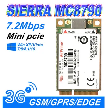 MC8790 Разблокировать Sierra Wireless AirPrime MC8790 7,2 Мбит/с 5,76 Мбит/с HSUPA + GPS 3G WWAN Mini PCI-E карта мобильного широкополосного доступа GSM