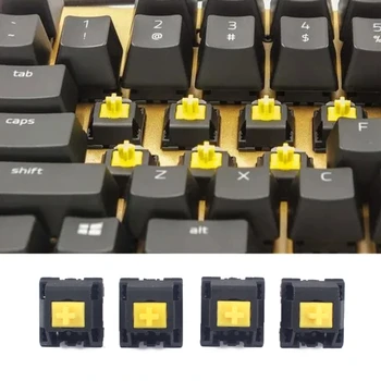 Переключатели игровой клавиатуры для razer Blackwidow X Chroma RGB Yellow Axis Switch 40JB