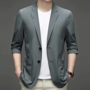 6167-2023 мужская новая корейская модная профессиональная куртка для делового отдыха, роскошный костюм в стиле Yinglun