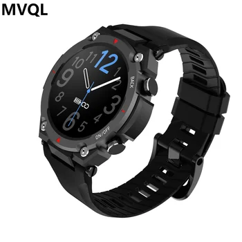 MVQL 2023 Новые умные часы для мужчин с большой батареей, воспроизведение музыки, Фитнес-трекер, Bluetooth-вызов, Спортивные Умные часы для мужчин для IOS Android