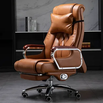 Кожаные Подлокотники, Роскошные Кресла, Современные Черные Металлические Ножки, Представительское кресло для отдыха, Мебель для гостиной Cadeiras De Jantar