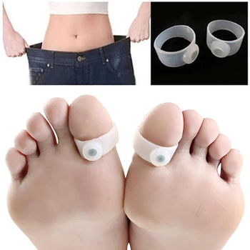 1 Пара силиконовых Массажеров для ног Для Похудения, магнитное кольцо для ног, для Похудения, для Похудения, для здоровья, для Похудения, кольцо-массажер для ног, Забота о здоровье